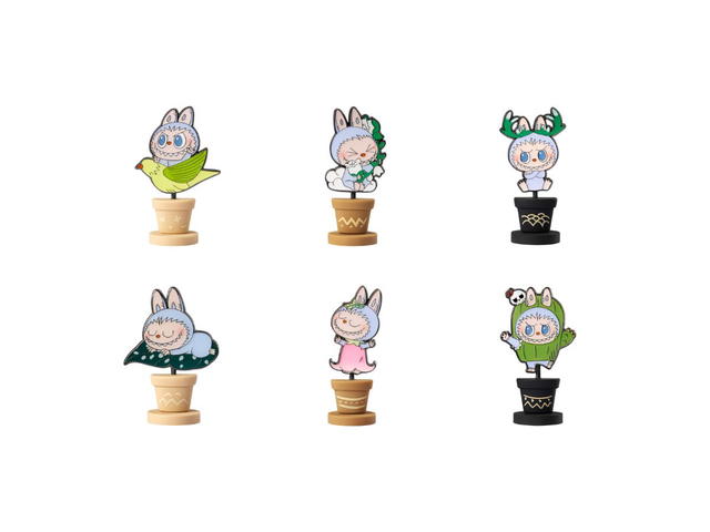 Pop Mart Pop Mart Labubu THE MONSTERS FALL IN WILD SERIES-Badge Blind Box Whole Set - view 1