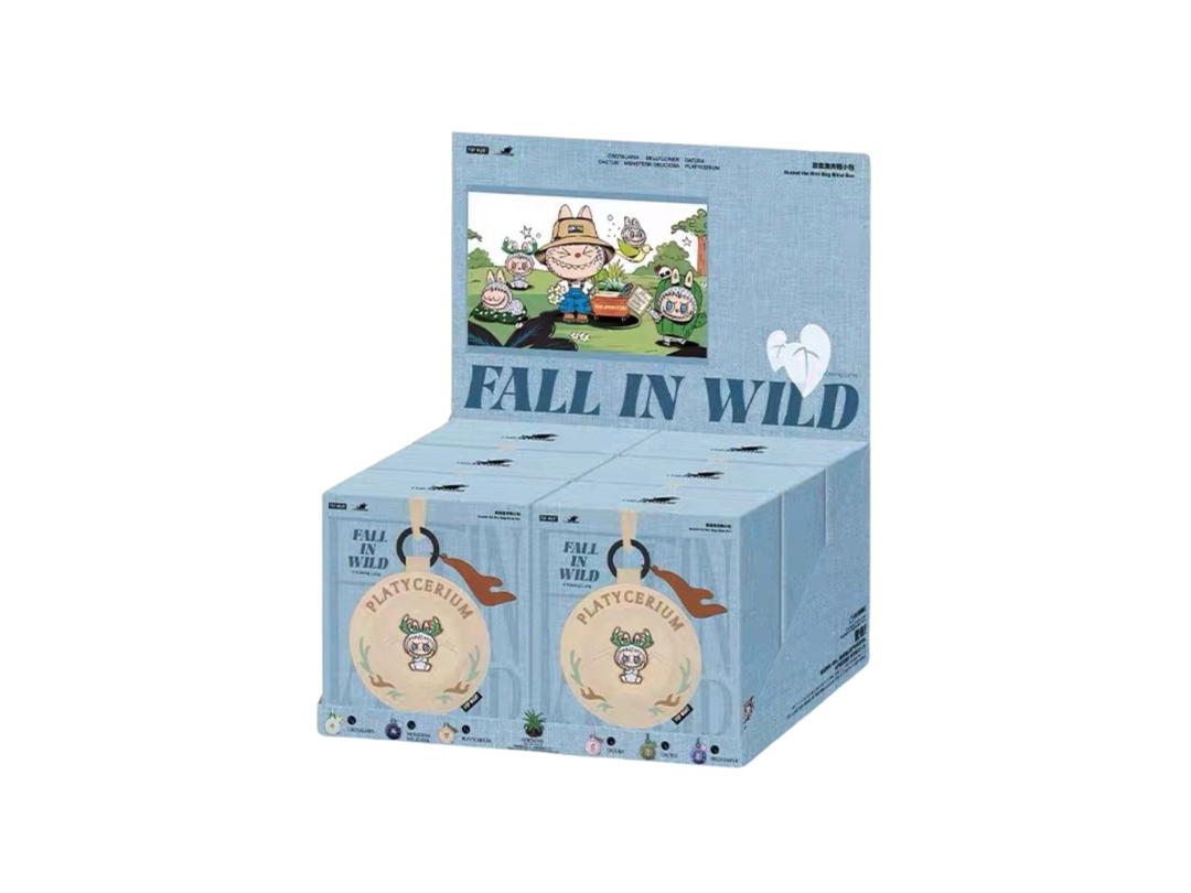 Pop Mart (เช็คการ์ด) Pop Mart Labubu THE MONSTERS FALL IN WILD SERIES – Blind Box Bucket Hat Small Bag