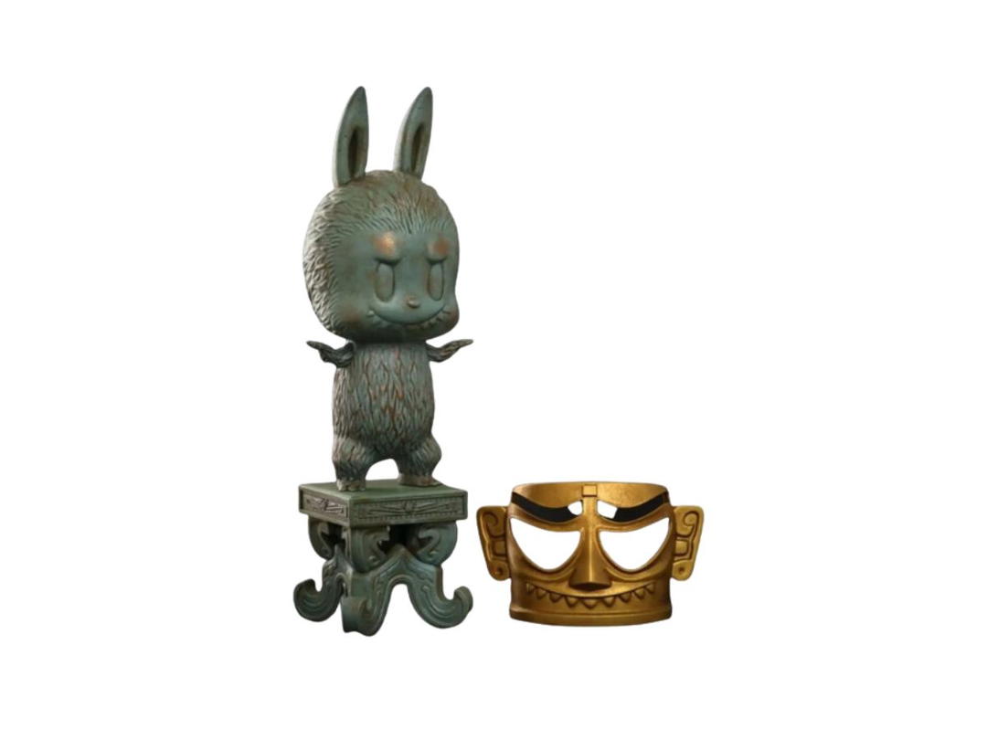 Pop Mart Pop Mart Labubu X Sanxingdui Museum Gold Mask