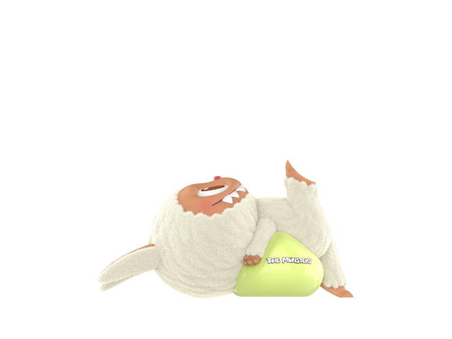 Pop Mart (เช็คการ์ด) Pop Mart Lay Down (The Monsters Lazy Yoga Series Figures) - view 1