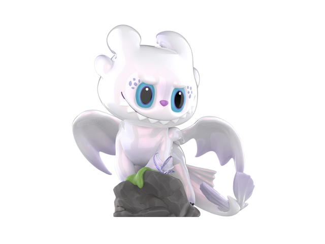 Pop Mart (เช็คการ์ด) Pop Mart Light Fury Figurine (How to Train Your Dragon Figurine) Secret Edition - view 2