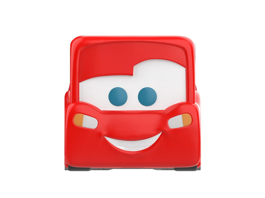 Pop Mart (เช็คการ์ด) Pop Mart Lightning McQueen (Disney/Pixar Pop Cube-1 Series Figures)