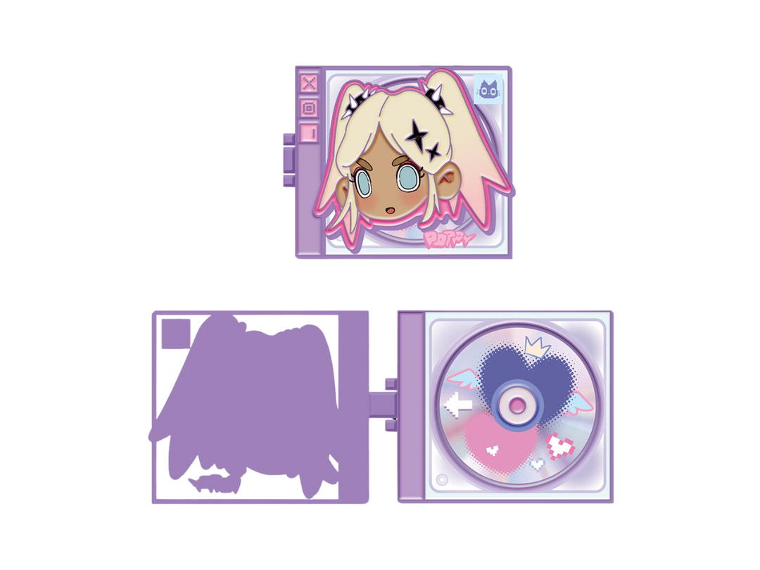 Pop Mart Pop Mart Lil Peach Riot:Loading! Series Pin Poppy