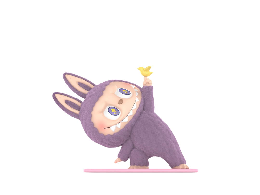 Pop Mart (เช็คการ์ด) Pop Mart Little Bird (The Monsters Lazy Yoga Series Figures)