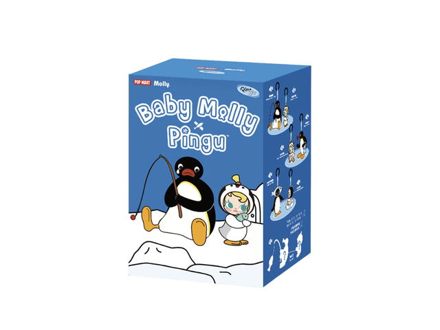 Pop Mart (เช็คการ์ด) Pop Mart Little Fishing Boat (Baby Molly × Pingu Happy Fishing Series-Vinyl Plush Pendant Blind Box) - view 2
