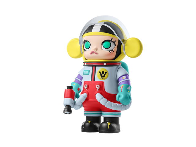 Pop Mart (เช็คการ์ด) Pop Mart Little Painter ( Mega Space Molly 100% Blind Box Series) - view 1