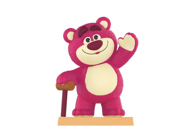 Pop Mart (เช็คการ์ด) Pop Mart Lotso With Cane Disney/Pixar Toy Story Sunnyside Adventures Series Blind Box - view 1