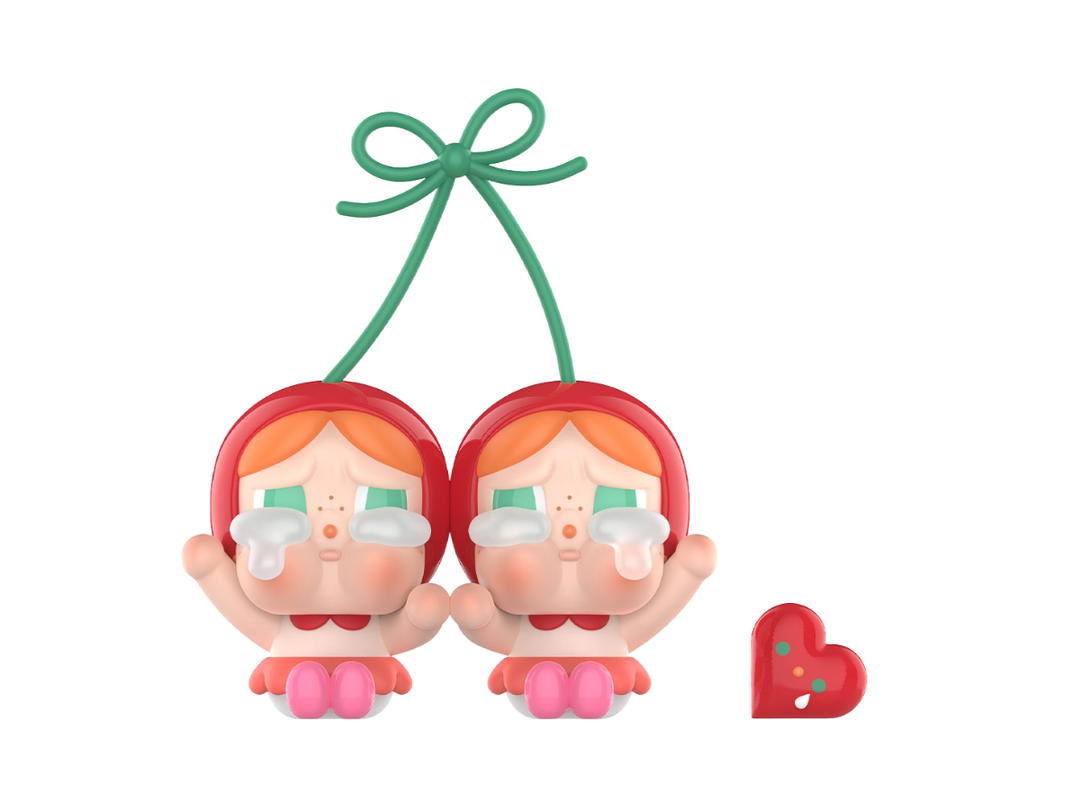 Pop Mart (เช็คการ์ด) Pop Mart Love you Cherry Much (Crybaby Crying For Love Series Figures)