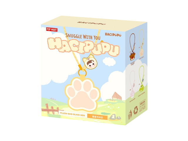 Pop Mart (เช็คการ์ด) Pop Mart Lucky Puppy (HACIPUPU Snuggle With You Series-Plush Bag Blind Box) - view 2