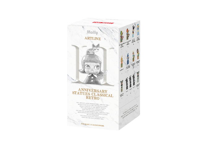 Pop Mart (เช็คการ์ด) Pop Mart MC Black Stone Molly Anniversary Statues Classical Retro 2 Series Figures (Special Edition) - view 2