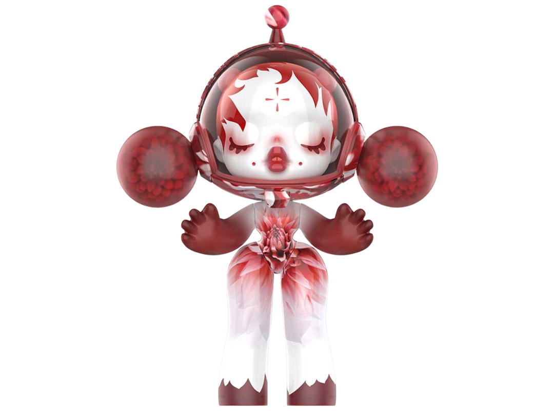 Pop Mart (เช็คการ์ด) Pop Mart MEGA α SKULLPANDA Mika Ninagawa 400%