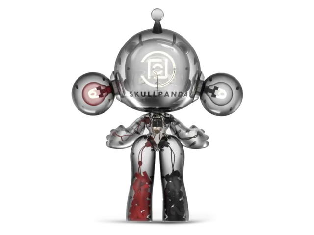 Pop Mart Pop Mart Mega A SKULLPANDA CLOT 1000% - view 2