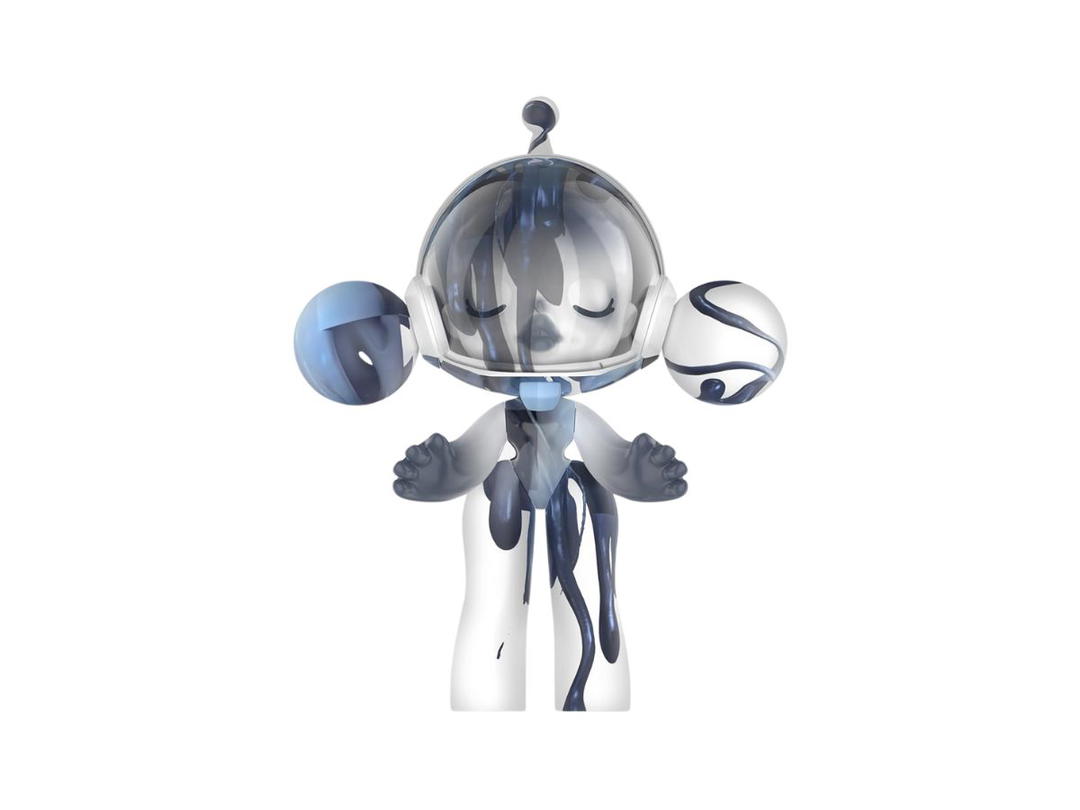 Pop Mart Pop Mart MEGA COLLECTION α SKULLPANDA Thaw 1000%