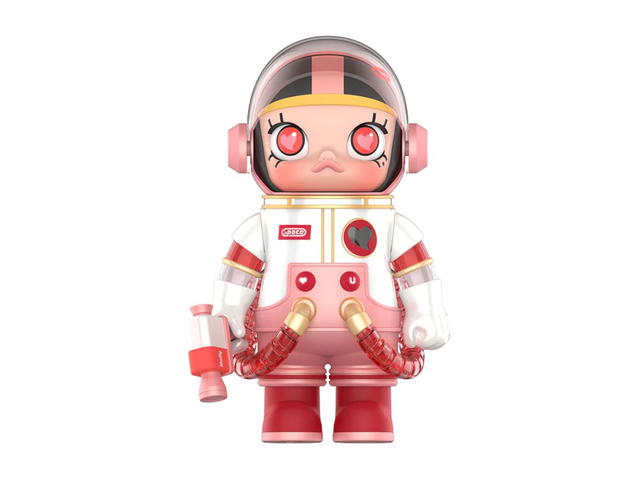 Pop Mart (เช็คการ์ด) Pop Mart Mega Collection Space Molly Heartbeat 400% - view 1