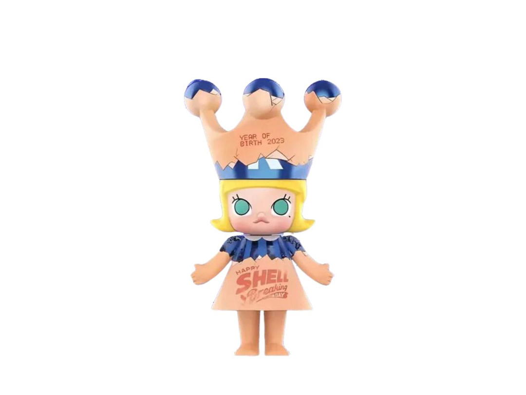Pop Mart (เช็คการ์ด) Pop Mart Mega Royal Molly Original Princess Pink Special Edition 400%