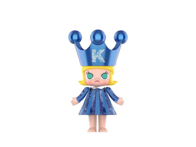 Pop Mart (เช็คการ์ด) Pop Mart Mega Royal Molly Original Princess Blue 400% - view 1