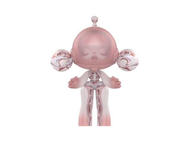 Pop Mart Pop Mart MEGA α SKULLPANDA 1000% Entangled - view 2