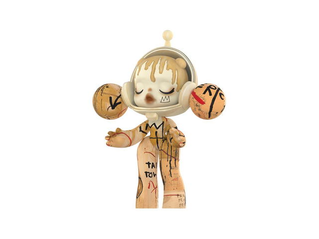 Pop Mart (เช็คการ์ด) Pop Mart Mega Skullpanda Jean-Michel Basquiat (001) 400% - view 3