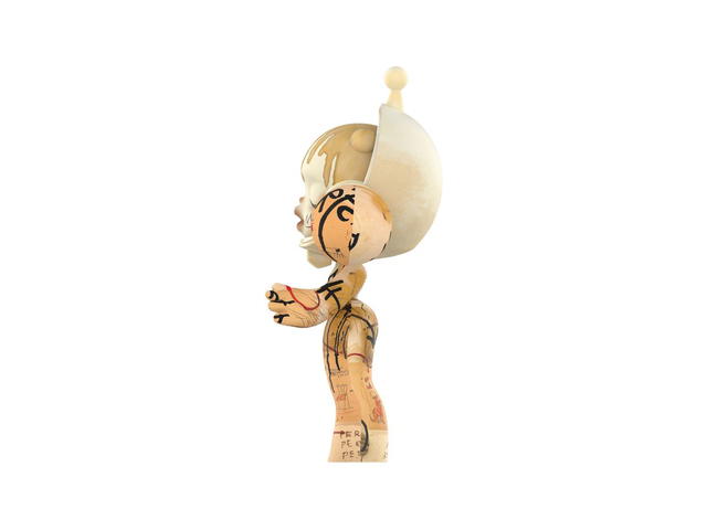 Pop Mart (เช็คการ์ด) Pop Mart Mega Skullpanda Jean-Michel Basquiat (001) 400% - view 5