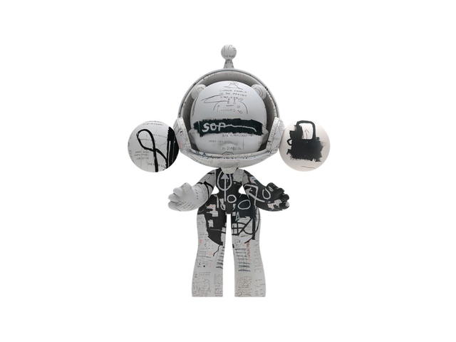 Pop Mart (เช็คการ์ด) Pop Mart Mega Skullpanda Jean-Michel Basquiat (002) 400% - view 1