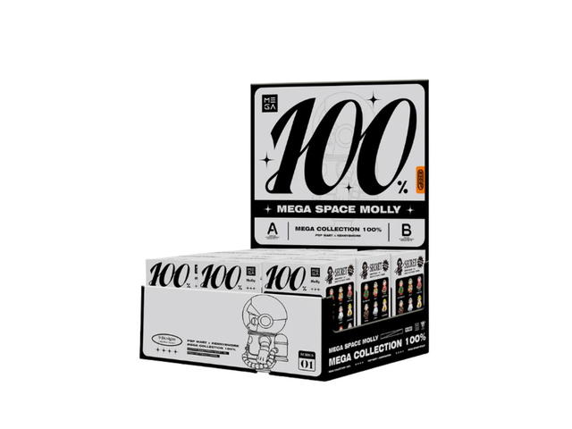 Pop Mart Pop Mart Mega Space Collection 100% Space Molly Series 01 Whole Set - view 3