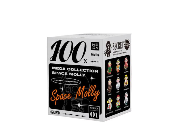 Pop Mart Pop Mart Mega Space Collection 100% Space Molly Series 01 Single Box - view 2