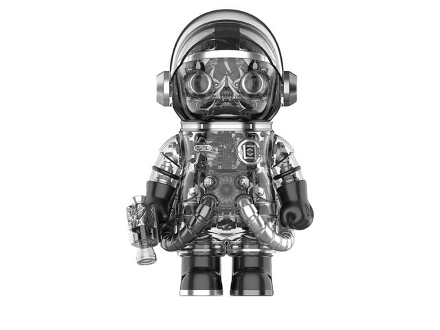 Pop Mart Pop Mart MEGA SPACE MOLLY 400% CLOT Black Alienegra - view 1