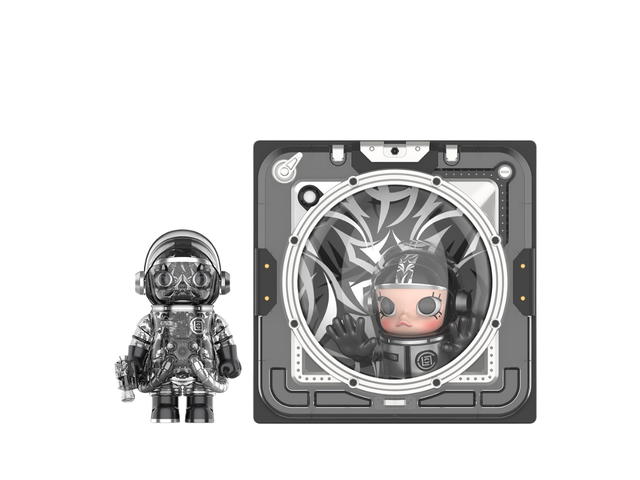 Pop Mart Pop Mart MEGA SPACE MOLLY 400% CLOT Black Alienegra - view 2