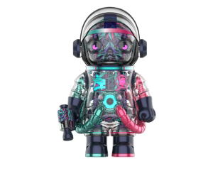 Buy Pop Mart MEGA SPACE MOLLY 400% CLOT Magenta Alienegra at Sasom – Authentic and Ready to Ship