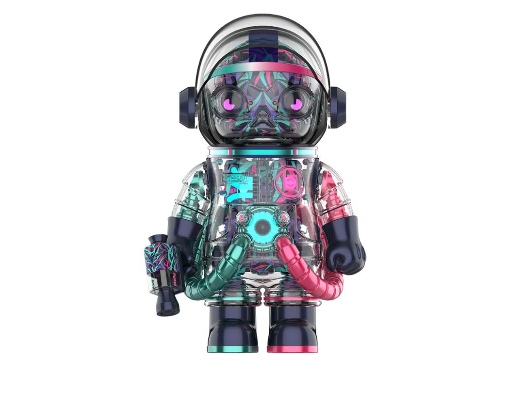 Pop Mart Pop Mart MEGA SPACE MOLLY 400% CLOT Magenta Alienegra
