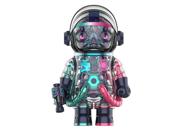Pop Mart Pop Mart MEGA SPACE MOLLY 400% CLOT Magenta Alienegra - view 1