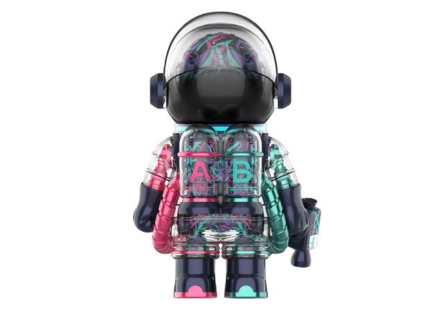 Pop Mart Pop Mart MEGA SPACE MOLLY 400% CLOT Magenta Alienegra - view 2