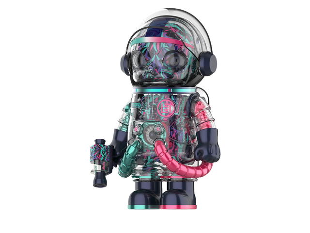 Pop Mart Pop Mart MEGA SPACE MOLLY 400% CLOT Magenta Alienegra - view 3