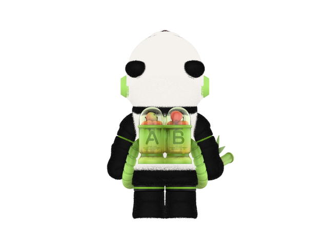 Pop Mart Pop Mart Mega Space Molly 400% Panda - view 6