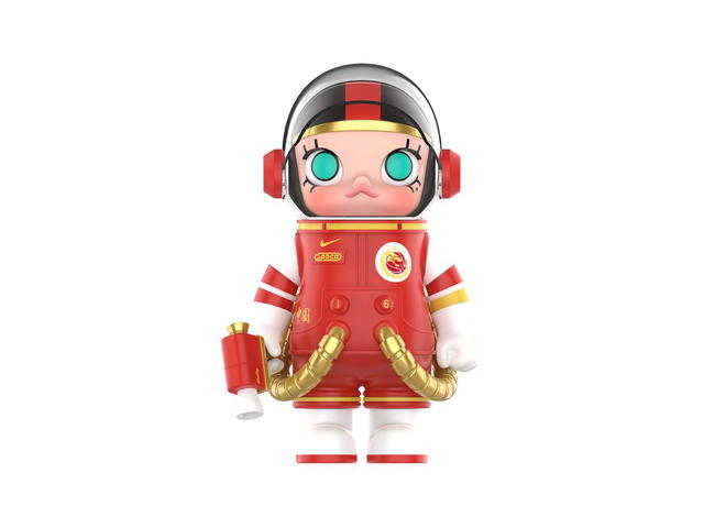 Pop Mart Pop Mart Mega Space Molly China Women's National Basketball Team 100% Red - view 1