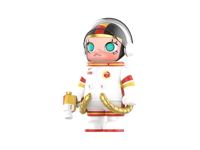 Pop Mart Pop Mart Mega Space Molly China Women's National Basketball Team 100% White - view 2