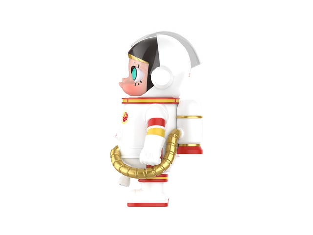 Pop Mart Pop Mart Mega Space Molly China Women's National Basketball Team 100% White - view 3
