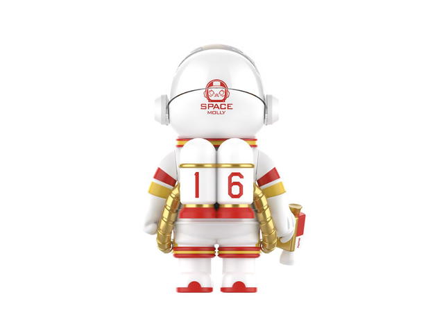 Pop Mart Pop Mart Mega Space Molly China Women's National Basketball Team 100% White - view 4
