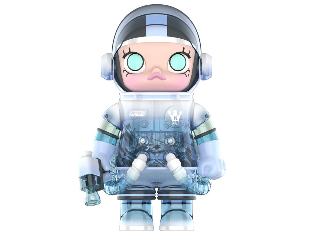 Pop Mart  Pop Mart Mega Space Molly Glacier 1000%