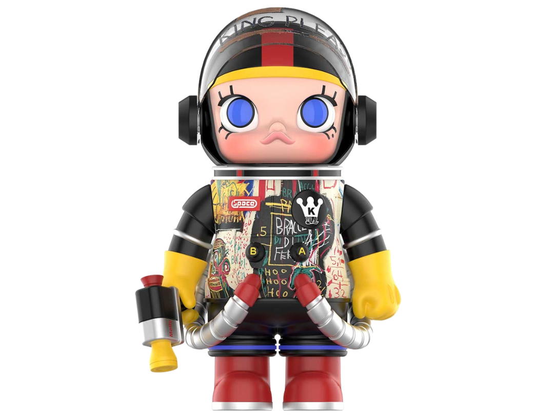 Pop Mart (เช็คการ์ด) Pop Mart Mega Space Molly Jean-Michel Basquiat 400%