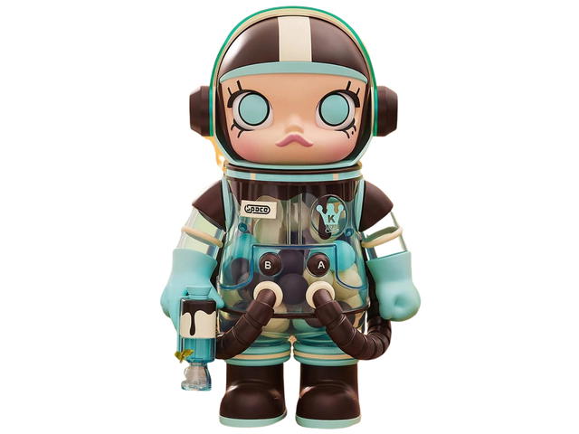 Pop Mart (เช็คการ์ด) Pop Mart Mega Space Molly Mint Chocolate 400% - view 1