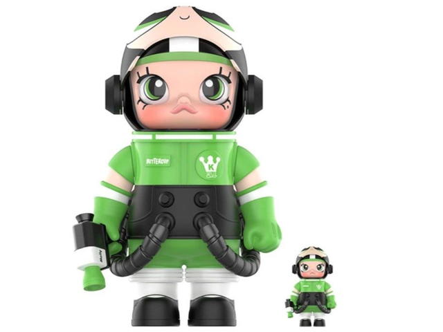 Pop Mart Pop Mart Mega Space Molly The Powerpuff Girls Buttercup 400%+100% - view 1