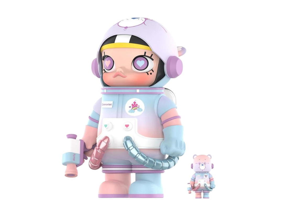 Pop Mart Pop Mart Mega Space Molly x Care a lot Bear 100% & 400% Set
