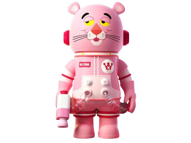 Pop Mart Pop Mart Mega Space Molly x Pink Panther 400% - view 3