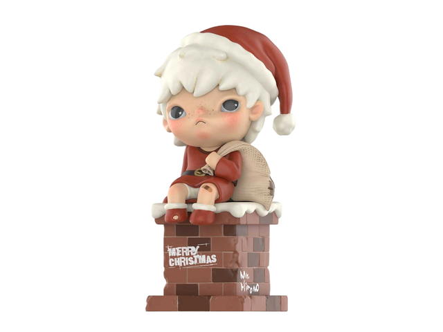 Pop Mart (เช็คการ์ด) Pop Mart Merry Christmas Mr.Hirono Figurine - view 4