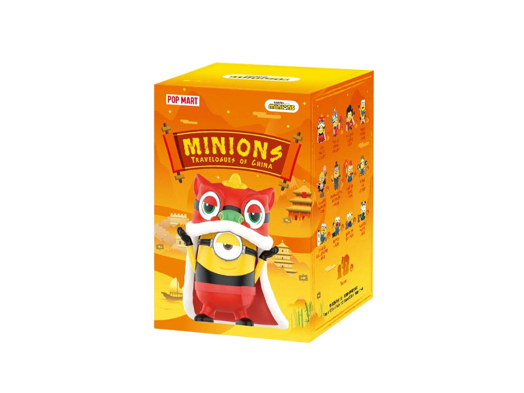 Pop Mart Pop Mart Minions Travelogues of China Series Figures Single Box