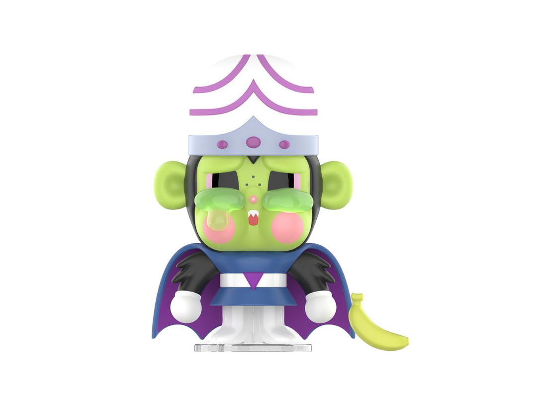 Pop Mart (เช็คการ์ด) Pop Mart Mojo Jojo (Crybaby X Powerpuff Girls Series Figures)
