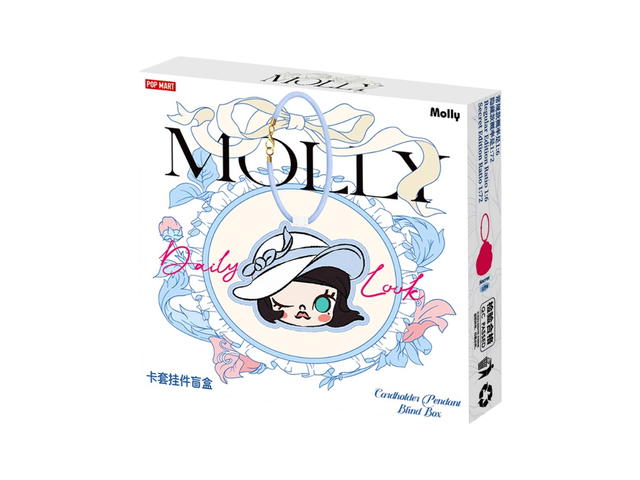 Pop Mart Pop Mart MOLLY Daily Look Series-Cardholder Pendant Blind Box Single Box - view 1