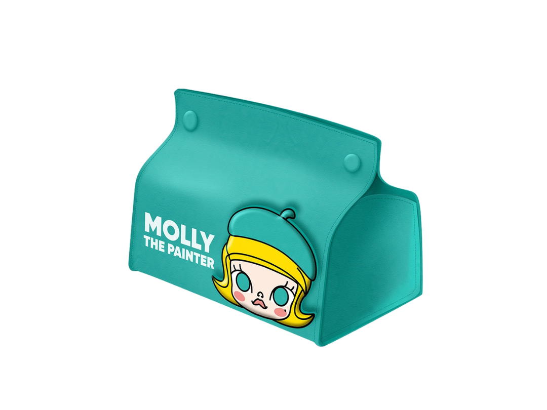 Pop Mart (เช็คการ์ด) Pop Mart MOLLY Little Painter Paper Bag