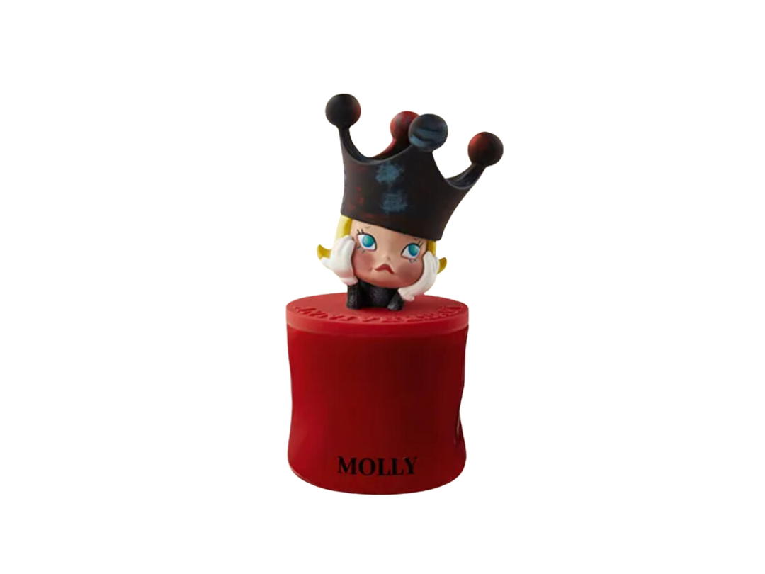 Pop Mart (เช็คการ์ด) Pop Mart Molly M Salute To The Childhood Classic Anniversary Statues Classical Retro 2 Series Scented Candle Blind Box